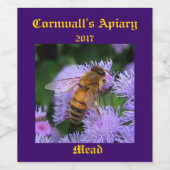 ミートハニーワインラベル ワインラベル (シングルラベル)