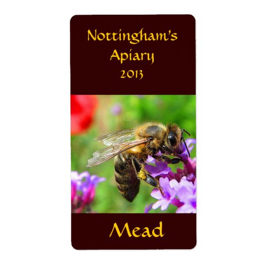 ミートハネワインラベル ラベル (正面)