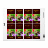 ミートハネワインラベル ラベル (フルシート)