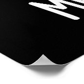 ミートボおもしろいールミートボールプンダークBG ポスター (角)