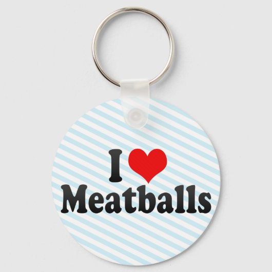 ミートボールが大好き キーホルダー (正面)
