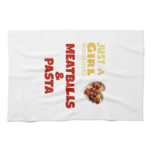 ミートボールとパスタが大好きな女の子