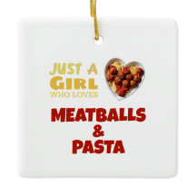 ミートボールとパスタが大好きな女の子