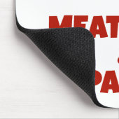 ミートボールとパスタが大好きな女の子 マウスパッド (コーナー)