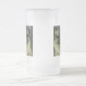 ミートボールは16のozの曇らされたガラスのマグを曇らしました フロストグラスビールジョッキ (中央)