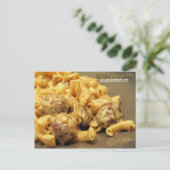 ミートボールパスタアルフレッド ポストカード (スタンド正面)