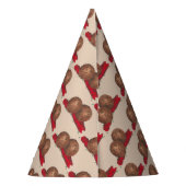 ミートボールマリナライタリアンレストランフード料理 パーティーハット (裏面)