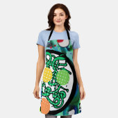 ミートボール狂気 エプロン (着用した状態)