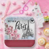 ミートマイインパリ紙プレート ペーパープレート (パーティー)