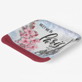 ミートマイインパリ紙プレート ペーパープレート (傾斜あり)