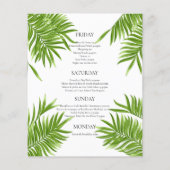 ミートマイマイアミバチェロレッテバカイ旅程 (裏面)