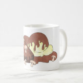 ミートローフミートローフポテトマッシュルームグレイビーグルメ コーヒーマグカップ (正面右)