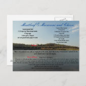 ミートローフ及びマカロニチーズ ポストカード (正面/裏面)