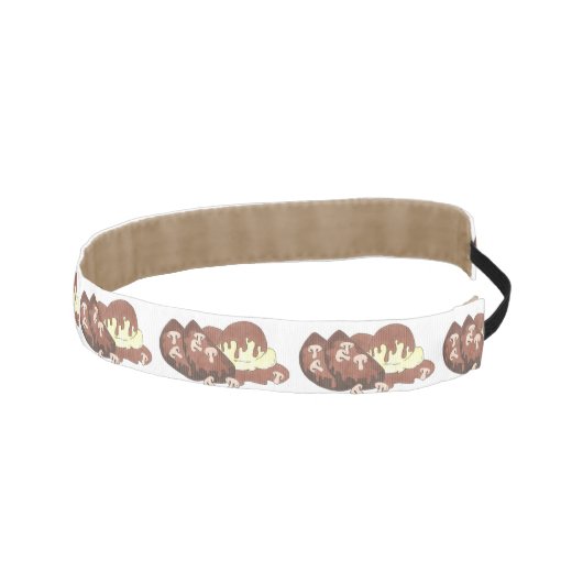 ミートローフ肉ローフとポテトマッシュルームグラビー食品 アスレチックヘッドバンド (右)