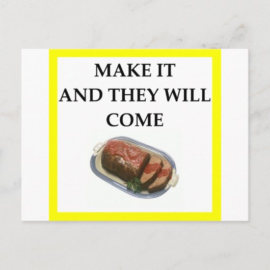 ミートローフ ポストカード (正面)