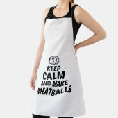 ミート保ボールは落ち着いて作る エプロン (インサイチュ)