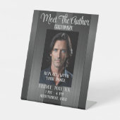 ミート・ザ・作家・グレお洒落ー 台座サイン (正面)