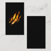 ミート&BBQラバーグリル 名刺 (正面/裏面)