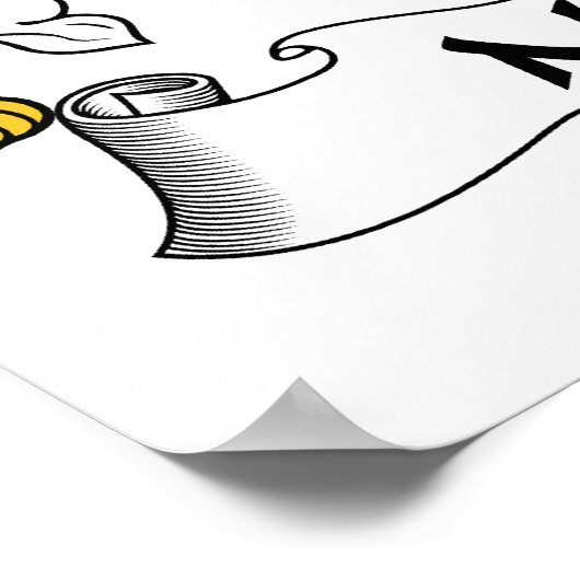 ミード家紋 ポスター (角)