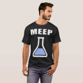 ミープ・ビーカおもしろいー科学実験研究所試験管 Tシャツ (正面フル)