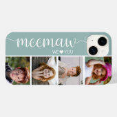 ミーマウ 4 枚の写真 Case-Mate iPhoneケース (裏面 (横))