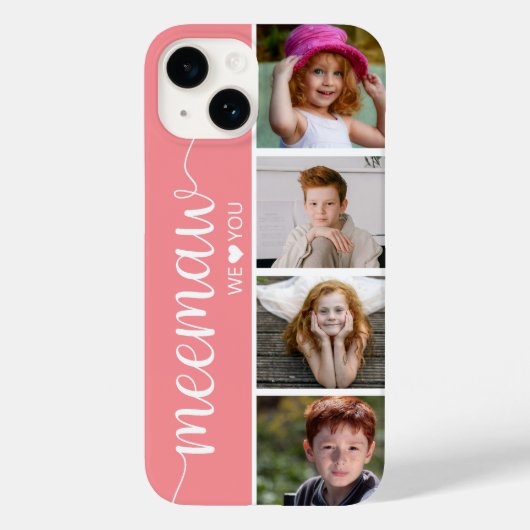 ミーマウ 4 枚の写真 Case-Mate iPhoneケース (裏面)