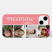 ミーマウ 4 枚の写真 Case-Mate iPhoneケース (裏面 (横))