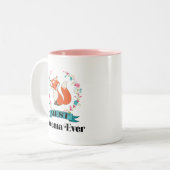 ミーマ·エバ最高のー·おばあちゃん·ギフト ツートーンマグカップ (正面左)