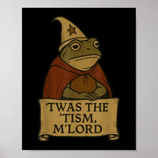 ミームおもしろいティー';トザティズムM'lord T-sh ポスター (正面)