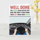 ミームおもしろい試験合格おめでとう カード (黄色い花)