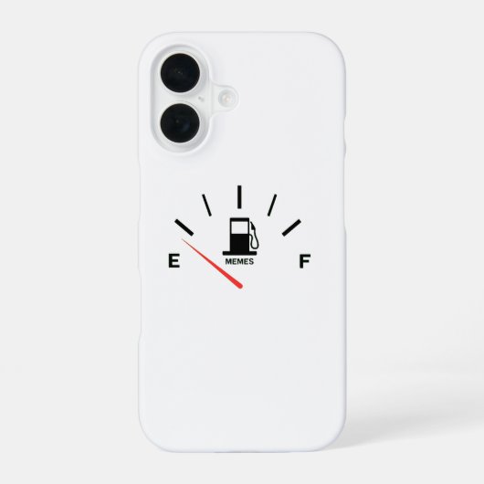 ミームで走るTシャツ iPhone 16ケース (裏面)