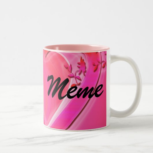 ミームのコーヒー・マグ ツートーンマグカップ (右)