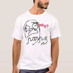 ミームのワイシャツなぜ! Tシャツ