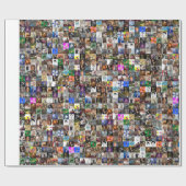 ミームの包装紙色 ラッピングペーパー (フラット)