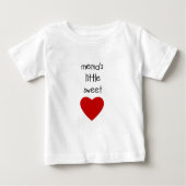 ミームの小さい恋人 ベビーTシャツ (正面)