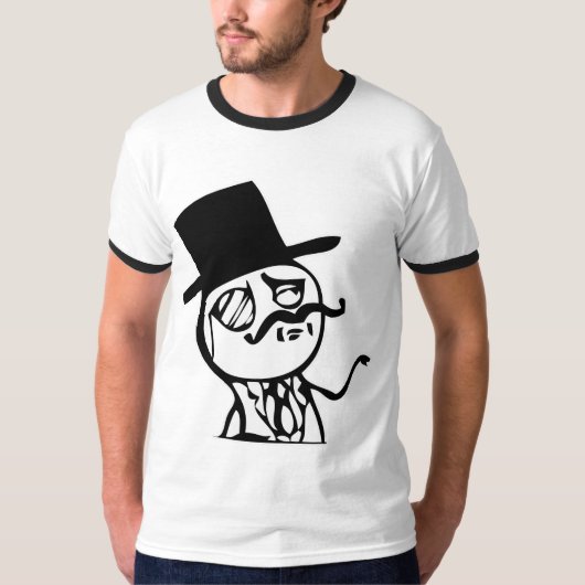 ミームの漫画のように感じて下さい Tシャツ (正面)