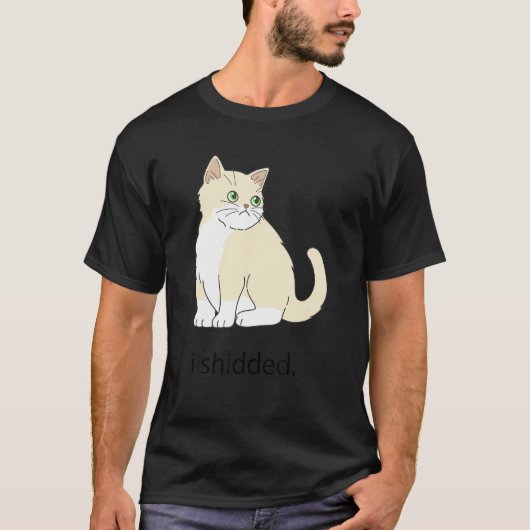 ミームの猫猫の子猫1 Tシャツ (正面)