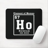 ミームの要素 Ho ホルミウム 67 おもしろ科学 マウスパッド (マウス)
