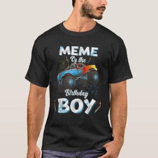 ミームの誕生日の男の子のトラック日女性 Tシャツ