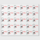 -ミームをここにすることを何も ラッピングペーパー (フラット)