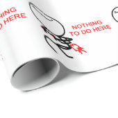 -ミームをここにすることを何も ラッピングペーパー (ロールコーナー)