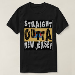 ミームカスタムストレートアウトタニュージャージーティー Tシャツ