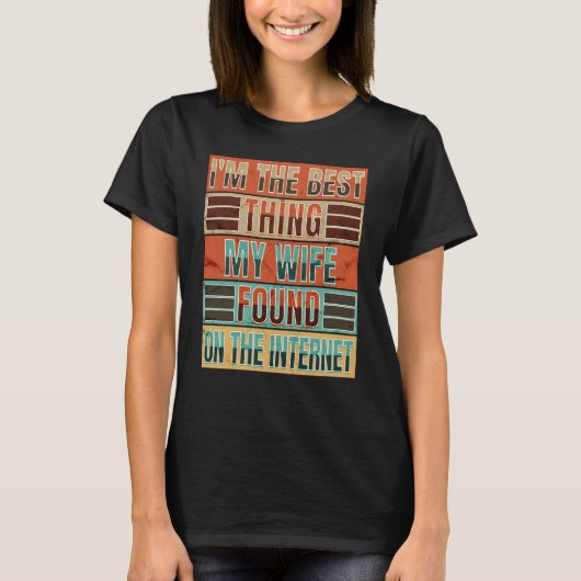 ミームジョークことわざfrom Wife Tシャツ (正面)
