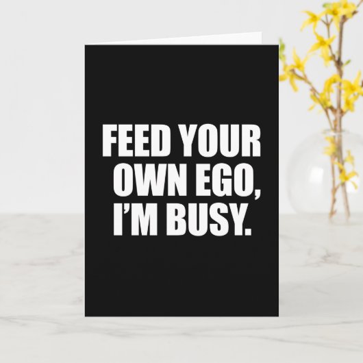 ミームジョークミームワークユーモカッコいいア贈おもしろい与アイディア カード (黄色い花)