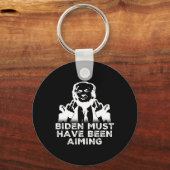 ミームバトラーペンシルバニアトランプ今日トランプ2 キーホルダー (正面)