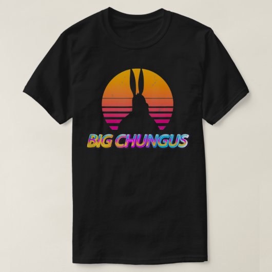 ミームビッグチュンガス戦車トップ Tシャツ (デザイン正面)