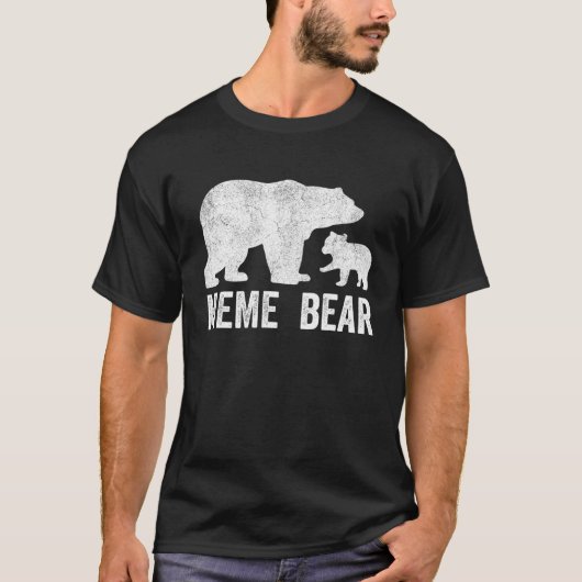 ミームベアマザーズ日、Cub Kid フランスの Canadian Gr Tシャツ (正面)