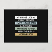 ミームミームユーモア作品ジョークギフトカッコいいアイディア ポストカード (正面)