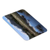 ミームレンジ反射ロッキーMtn国立公園 マグネット (右側)