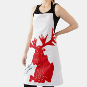 ミームー得ズバイニューファウンドランドカスタムキュートエプロン エプロン (インサイチュ)